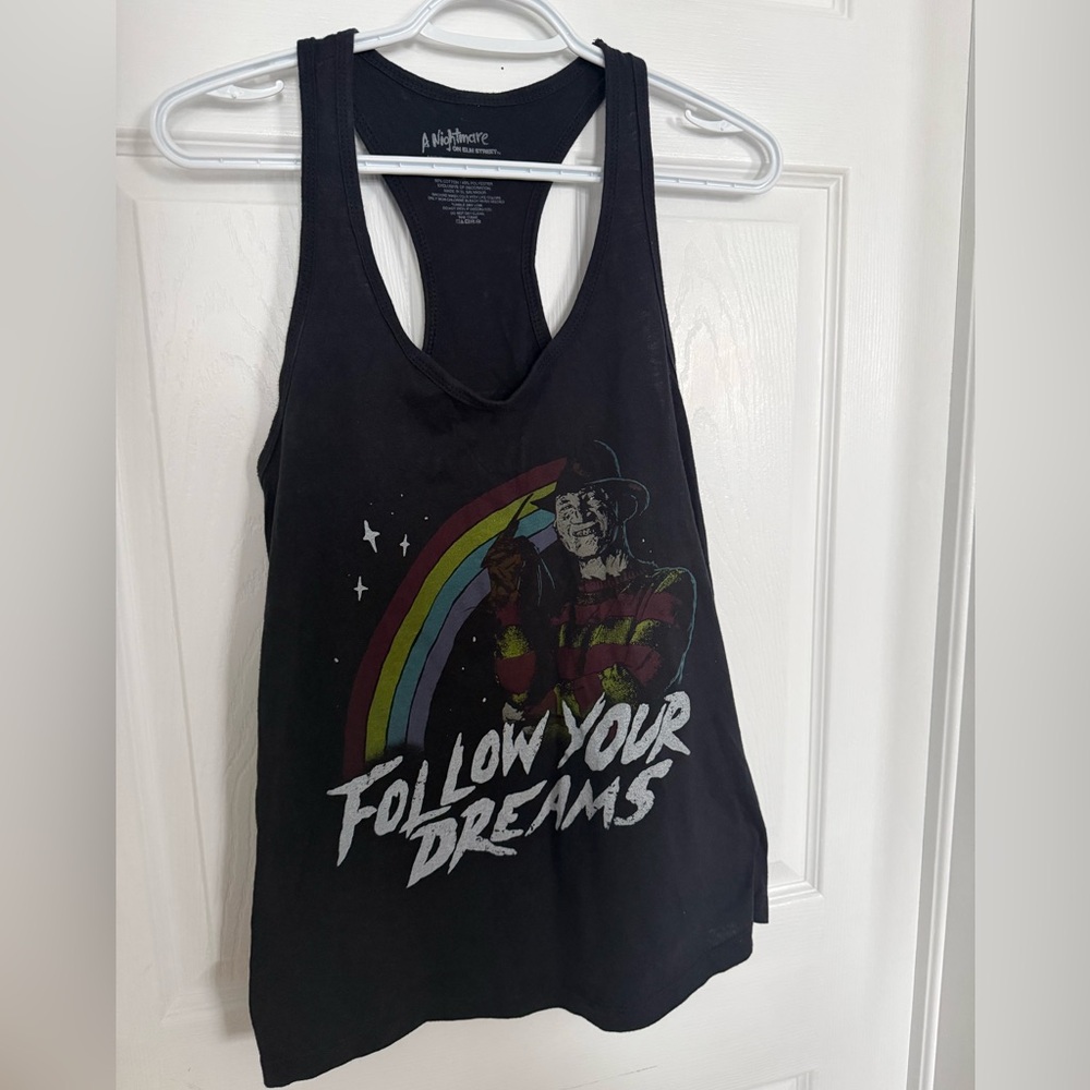 A Nightmare on Elm Street Black Muscle Tee